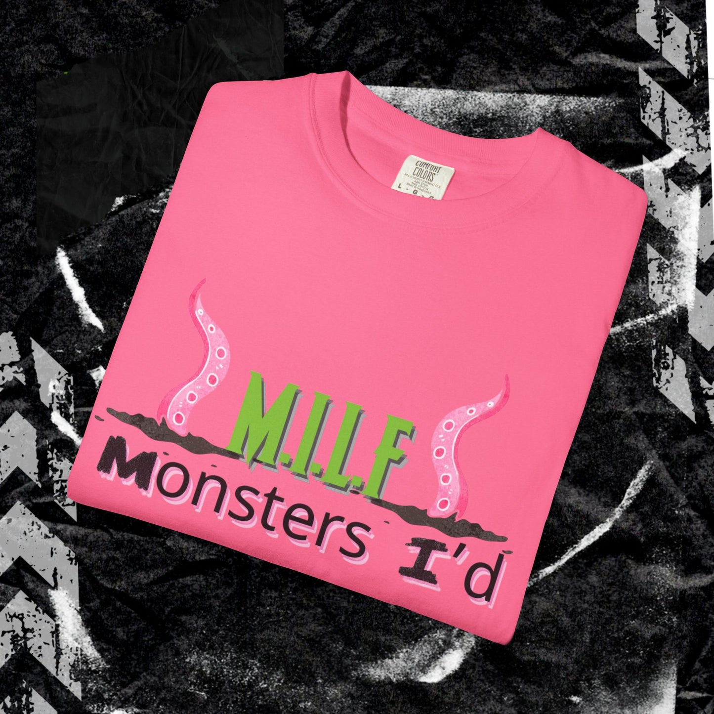 M.I.L.F. - Unisex Garment-Dyed T-shirt.