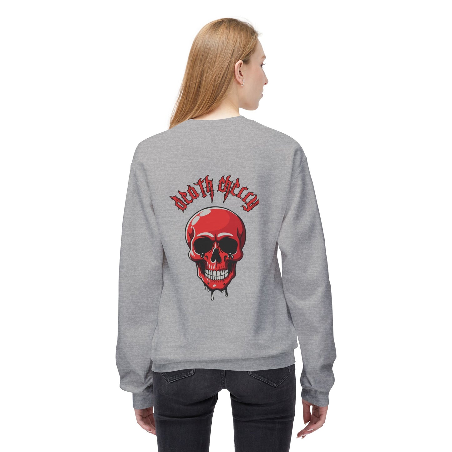 Death Cherry - Unisex Midweight Softstyle Fleece Crewneck Sweatshirt