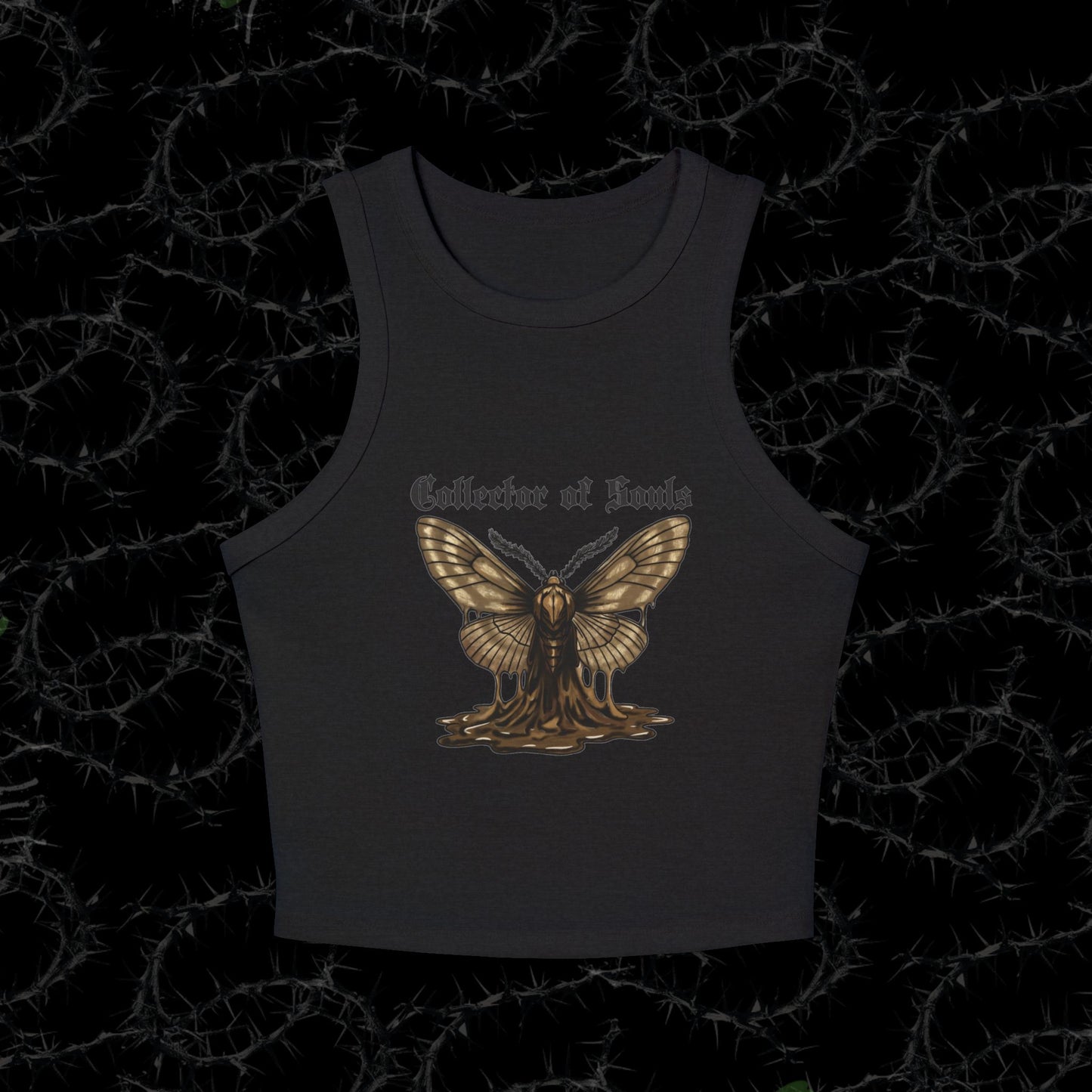 COLLECTOR OF SOULS - Women's Micro Rib Racer Tank Top