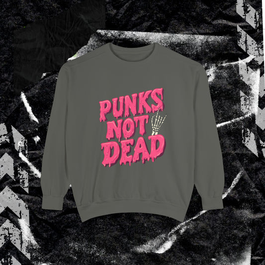 Punks Not Dead - Dyed Sweatshirt