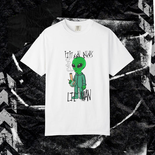 Fifteen Bucks Lil Man - Unisex Garment-Dyed T-shirt.