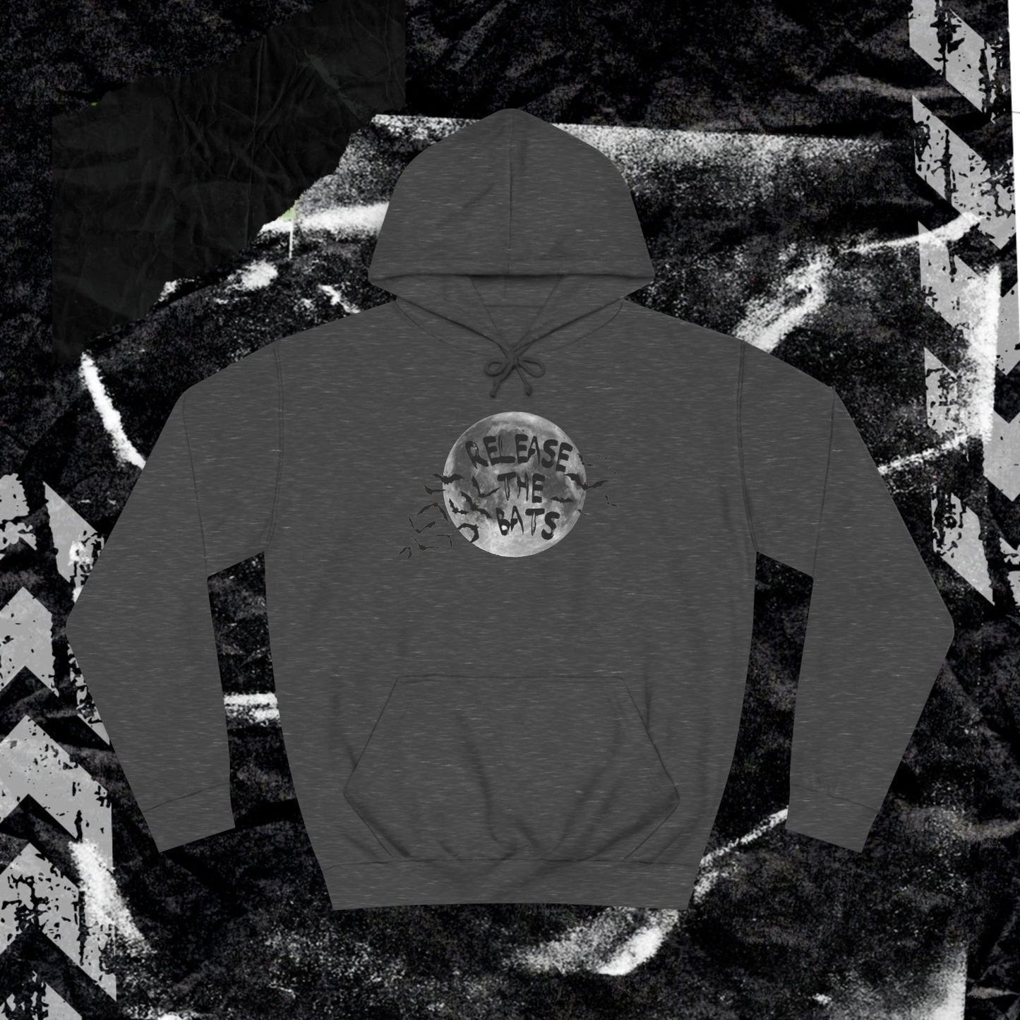 RELEASE THE BATS  - Unisex College Hoodie