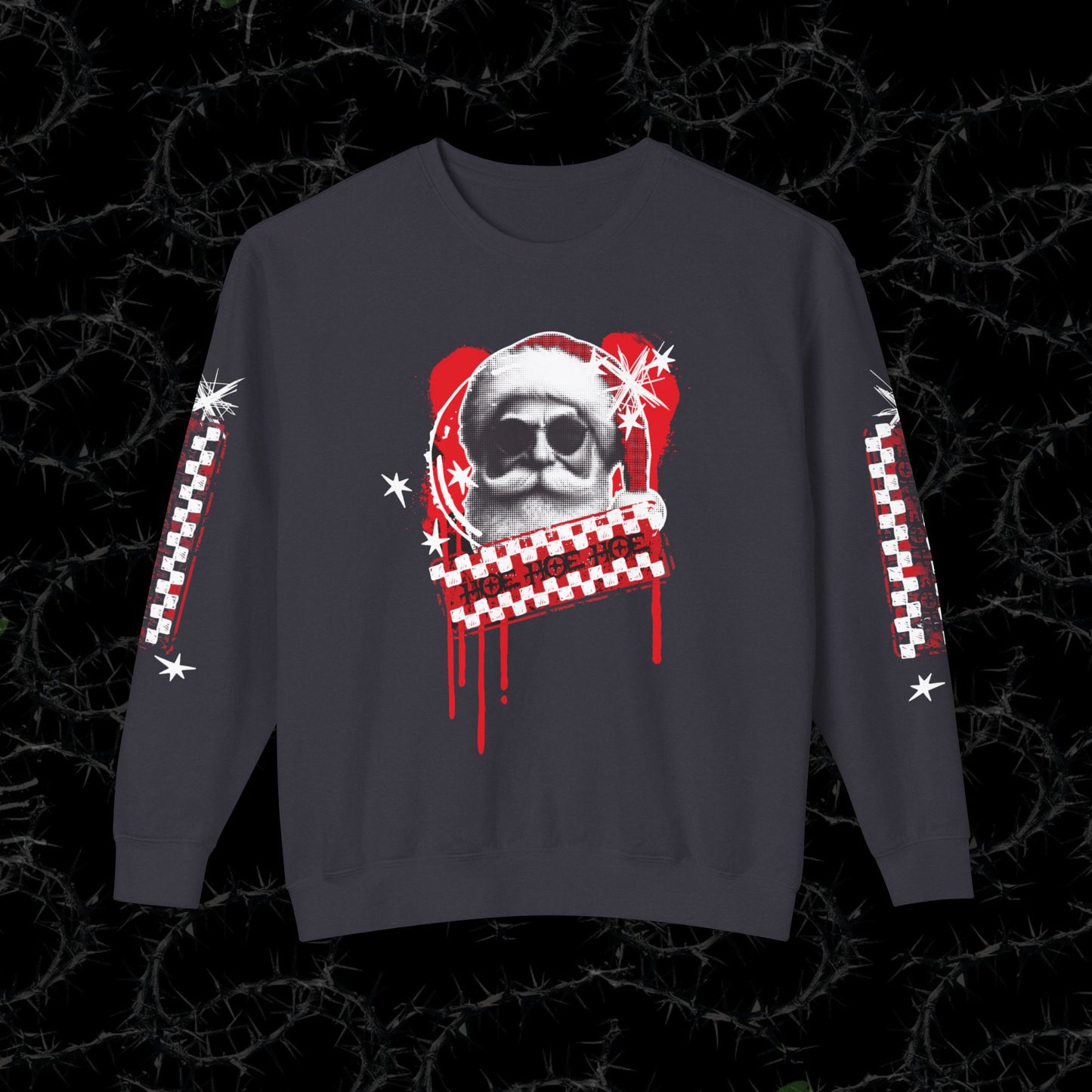 YOUS A HOE HOE HOE - Unisex Lightweight Crewneck Sweatshirt