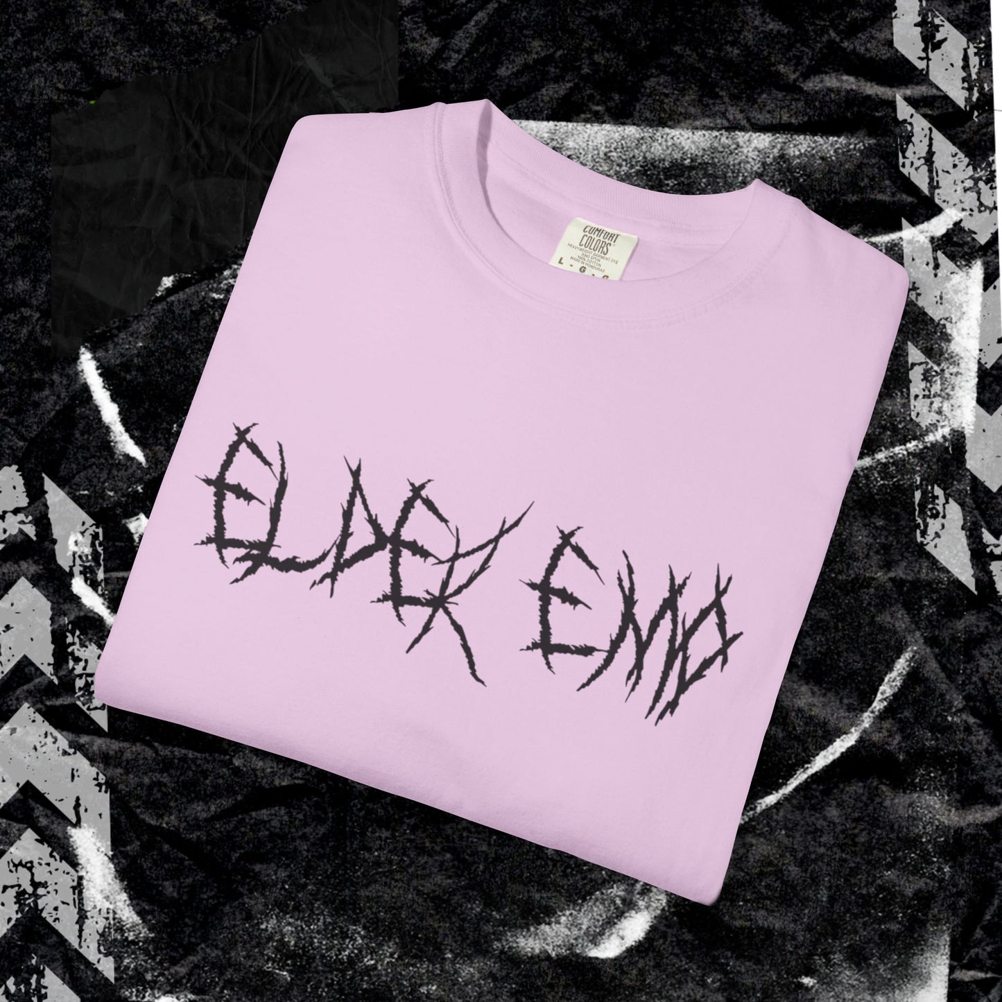 Elder Emo - Unisex Garment-Dyed T-shirt.