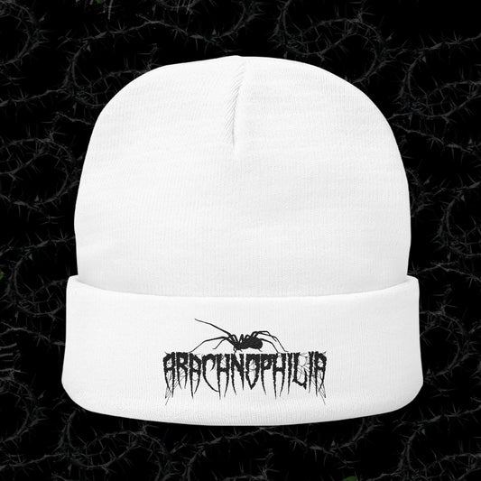 Arachnophilia - Knit Beanie (Embroidery)