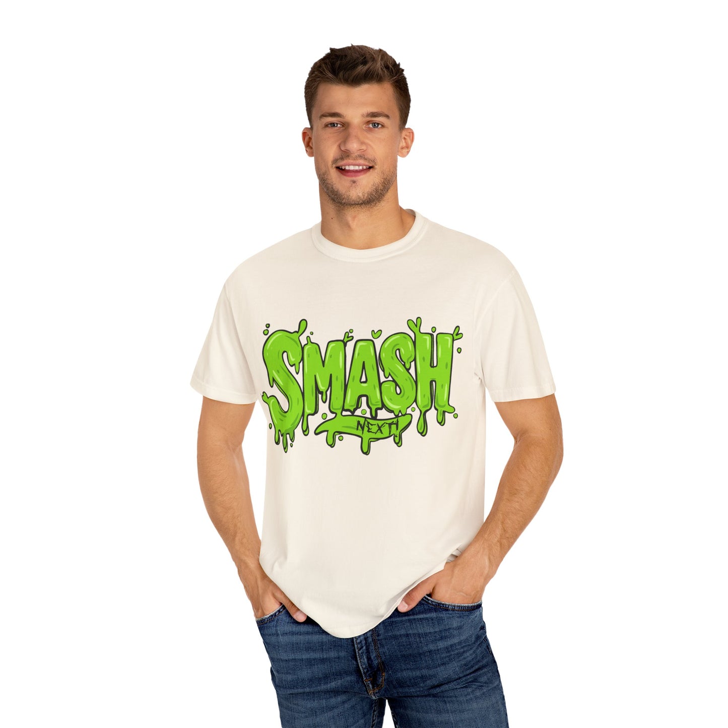 SMASH, NEXT! - Unisex Garment-Dyed T-shirt. Ll