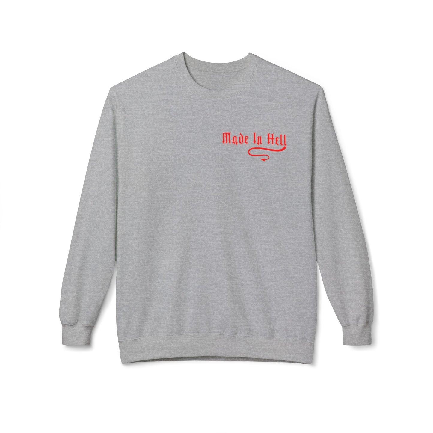 Made in Hell - Unisex Midweight Softstyle Fleece Crewneck Sweatshirt