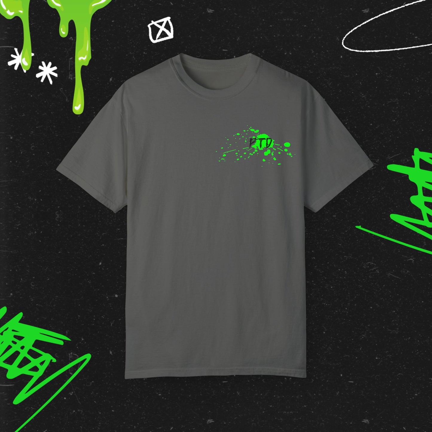 Elder Scene Queen - Unisex Garment-Dyed T-shirt.