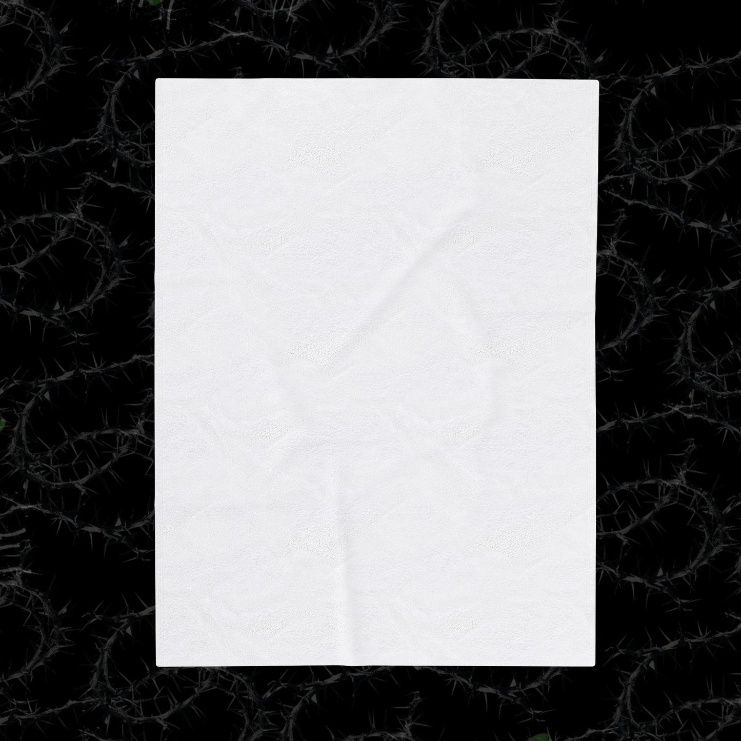 Dont Trust The Living - Velveteen Plush Blanket