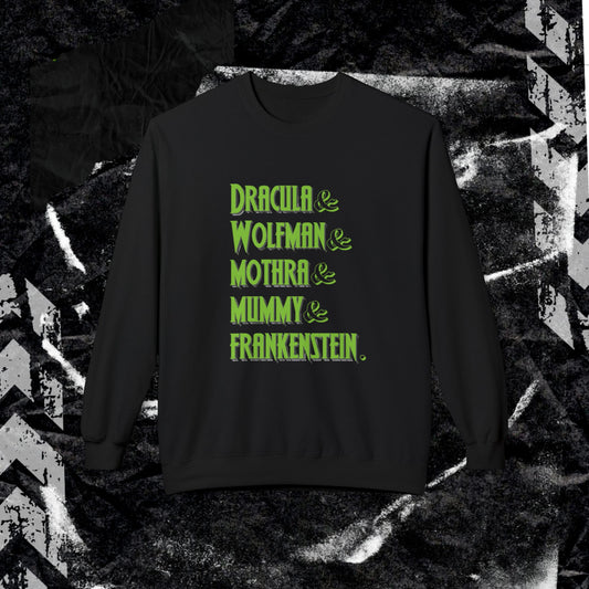 CLASSIC MONSTERS - Unisex Midweight Softstyle Fleece Crewneck Sweatshirt