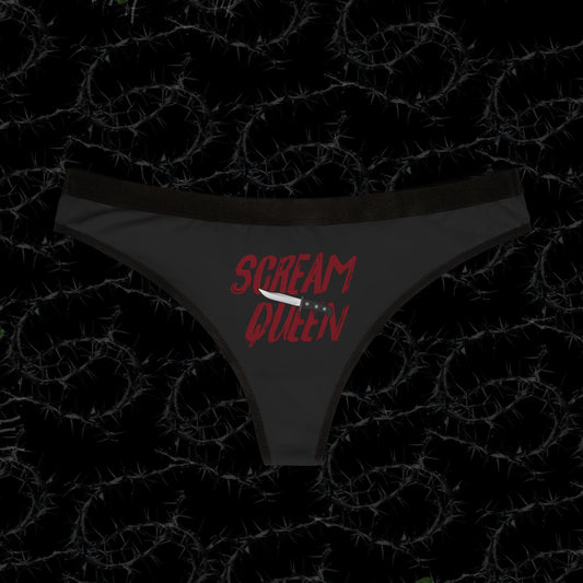 SCREAM QUEEN - Women's Thongs (AOP)