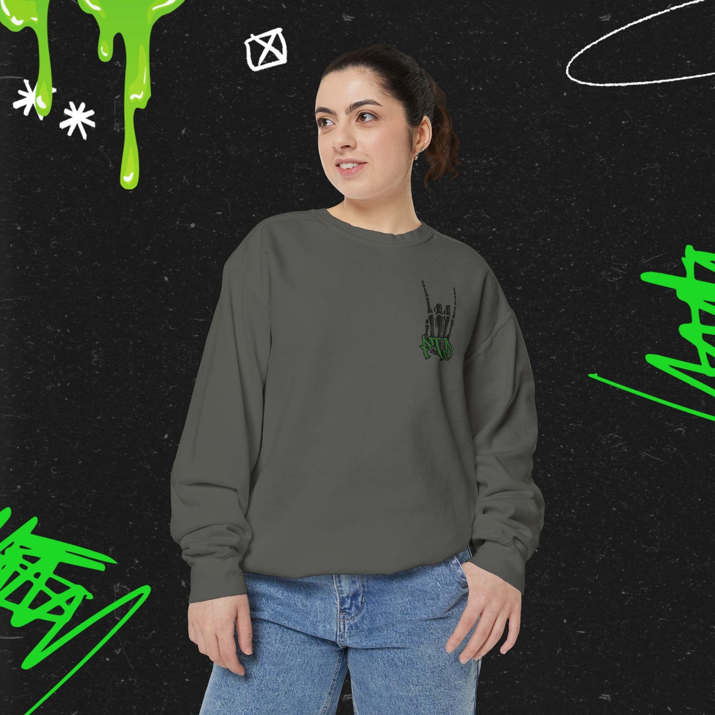 PTD Rock On - Dyed Sweatshirt