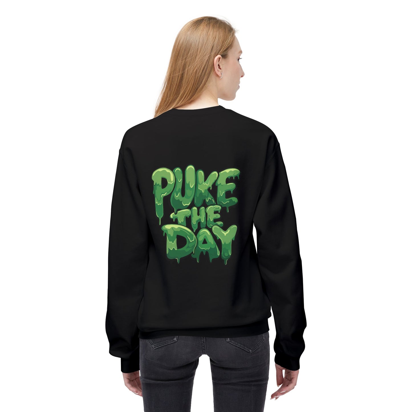 Punks Not Dead - Unisex Midweight Softstyle Fleece Crewneck Sweatshirt