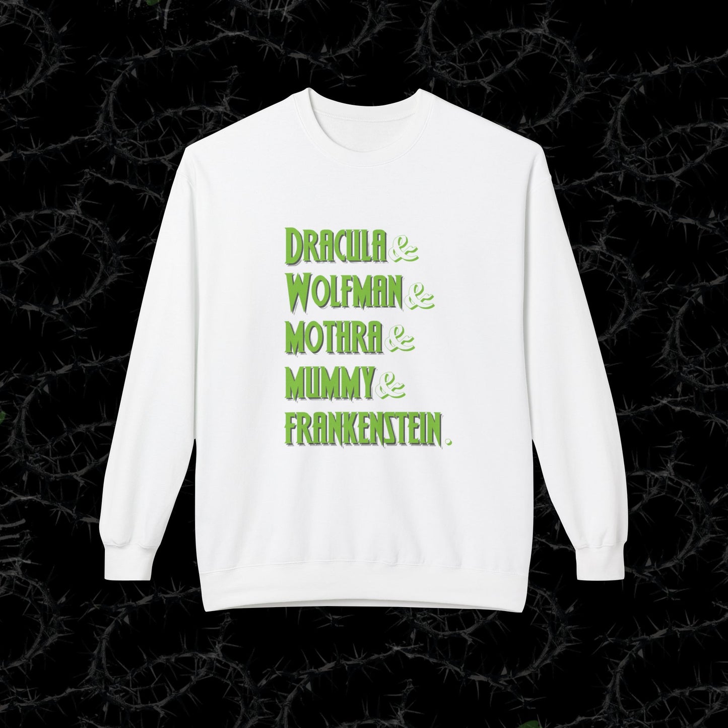 CLASSIC MONSTERS - Unisex Midweight Softstyle Fleece Crewneck Sweatshirt