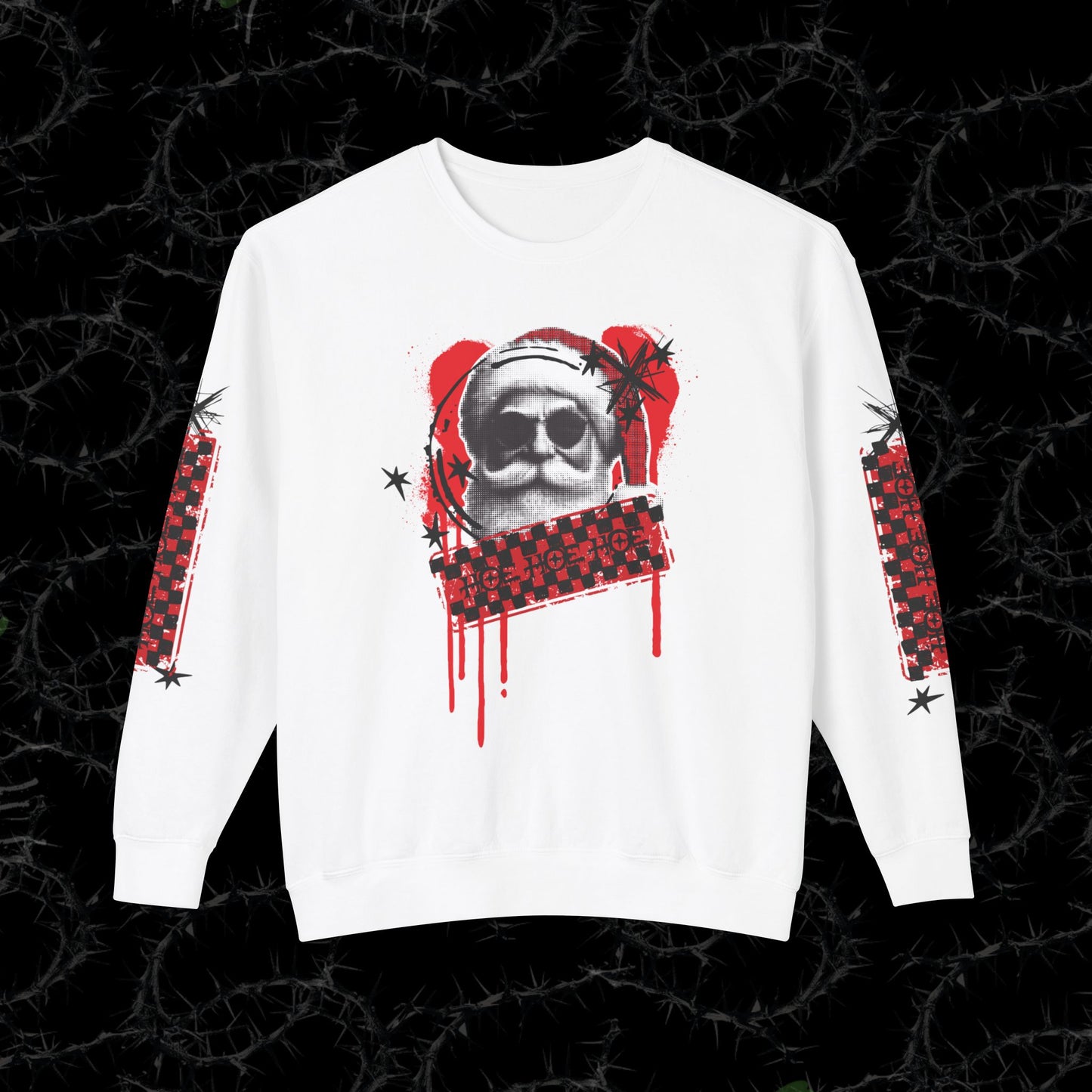 YOUS A HOE HOE HOE - Unisex Lightweight Crewneck Sweatshirt