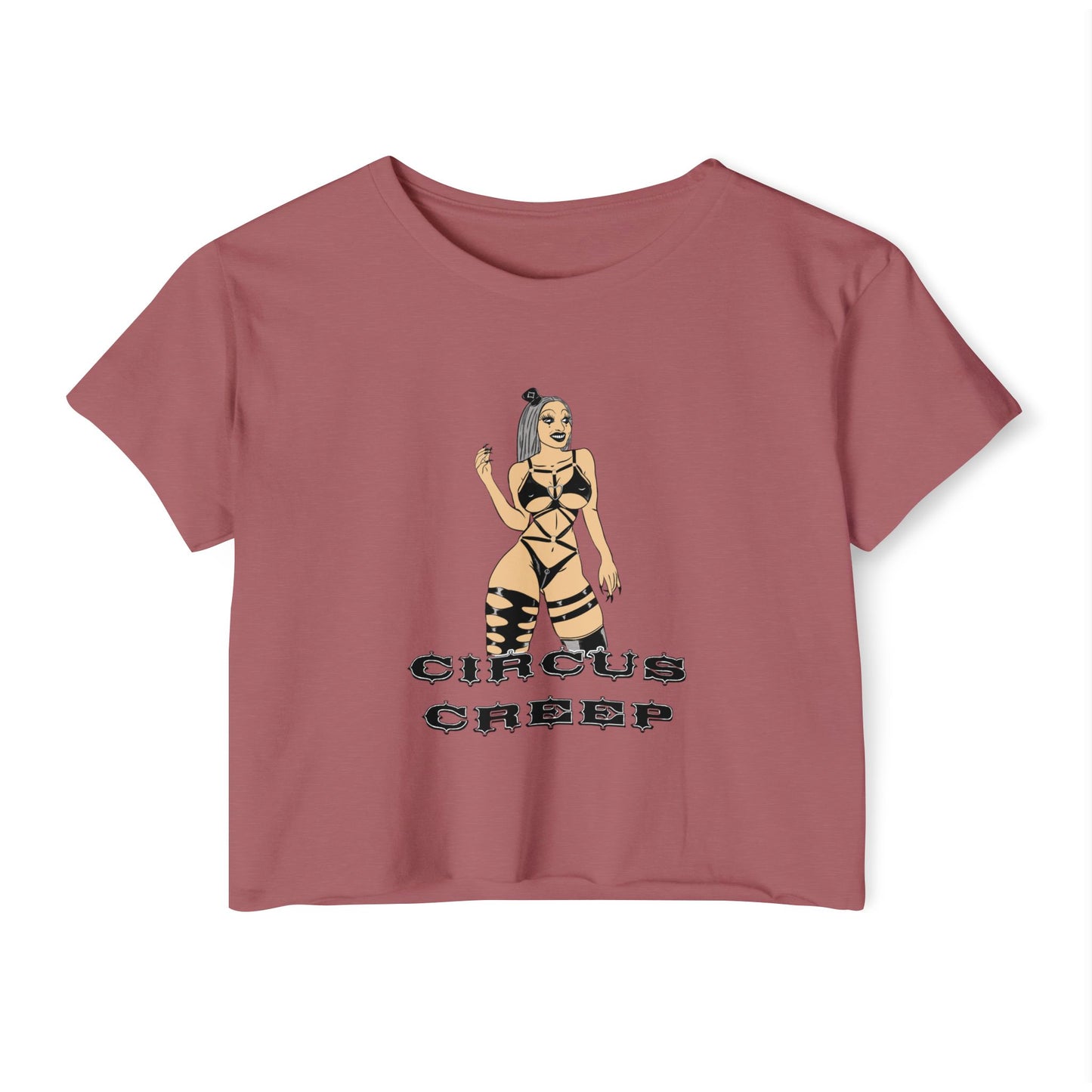 Circus Creep  - Festival Crop Top