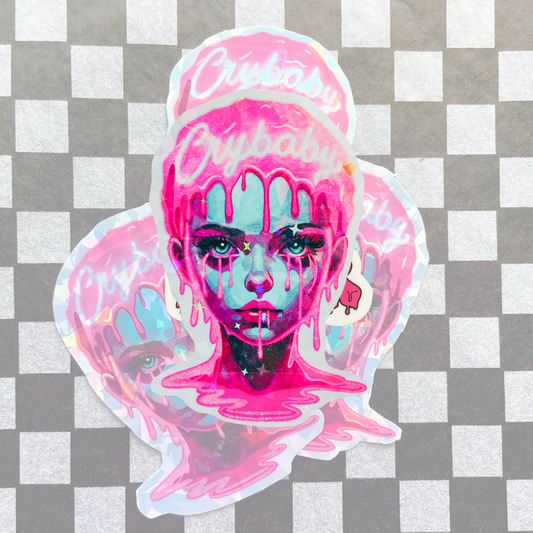 Crybaby Sticker