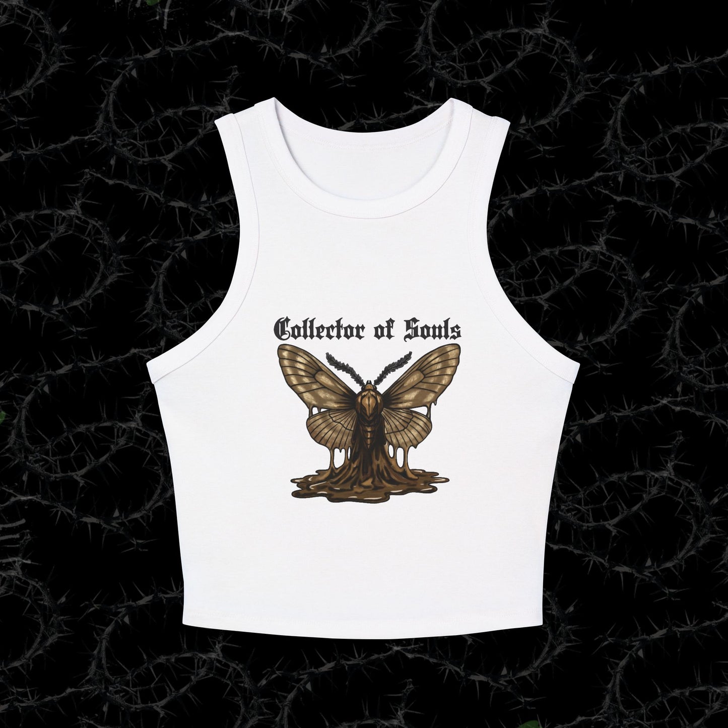 COLLECTOR OF SOULS - Women's Micro Rib Racer Tank Top