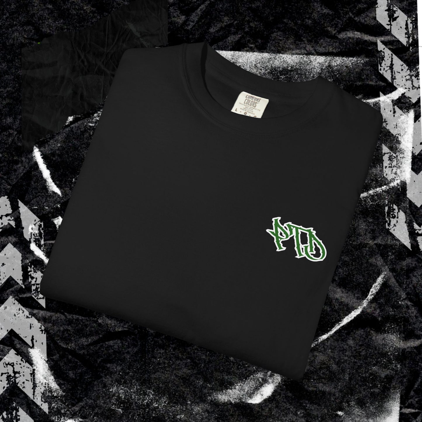 Stay Weird. (BACK PRINT) - Unisex Garment-Dyed T-shirt.
