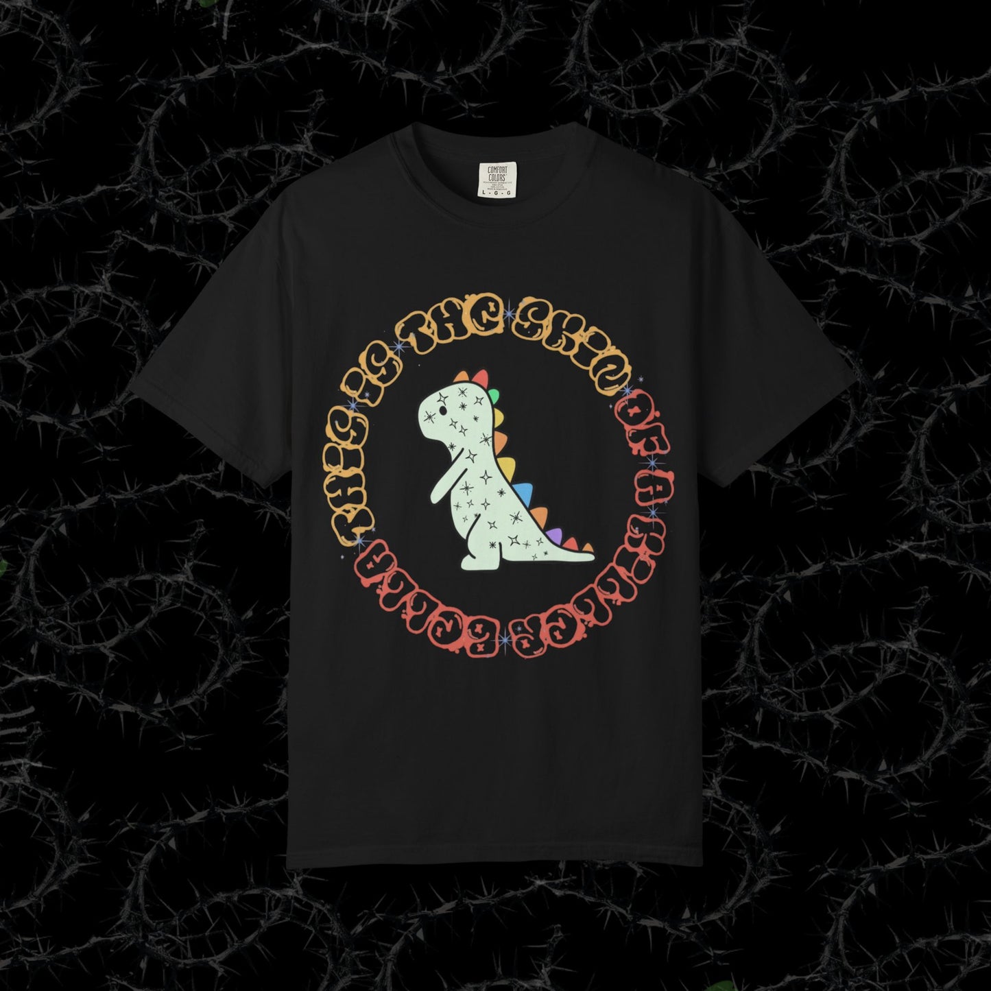 This is the Skin of A Killer Bella - Unisex Garment-Dyed T-shirt.