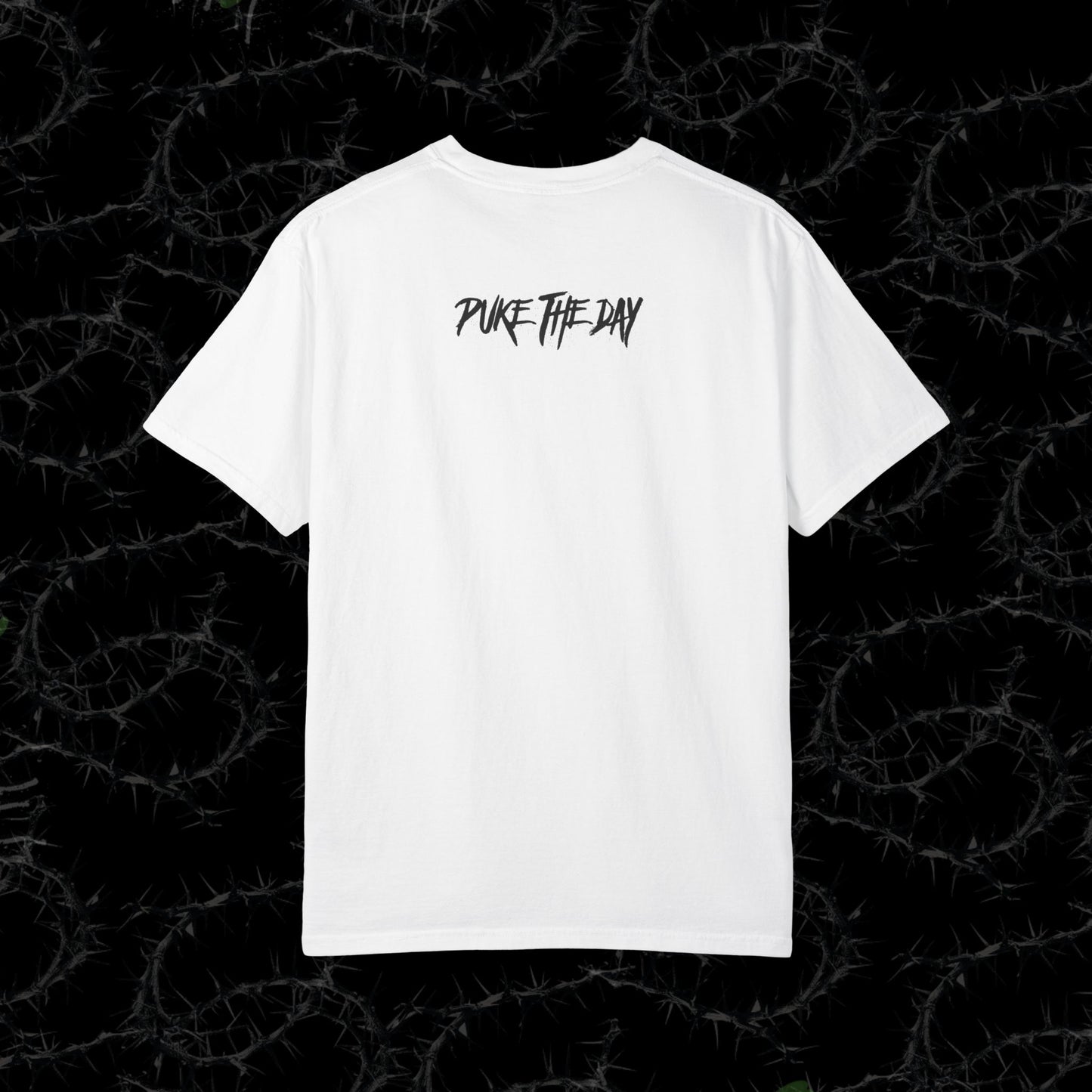 LETS PLAY A GAME (FRONT PRINT) - Unisex Garment-Dyed T-shirt