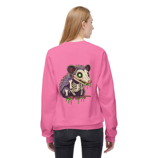 Feral Opossum - Unisex Midweight Softstyle Fleece Crewneck Sweatshirt