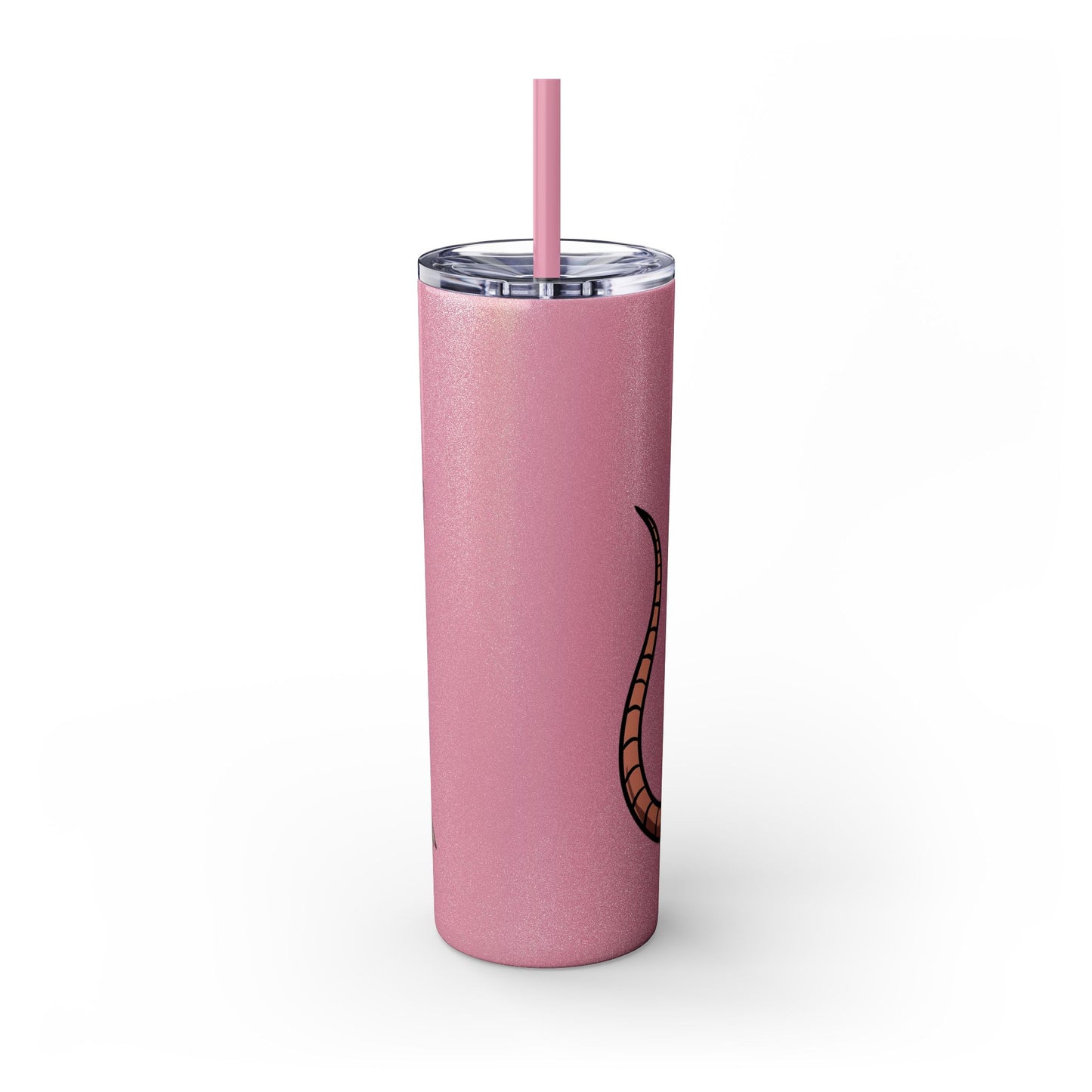 Garbage Rat - Skinny Tumbler with Straw, 20oz