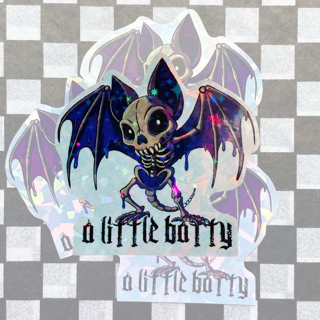 A Little Batty Sticker