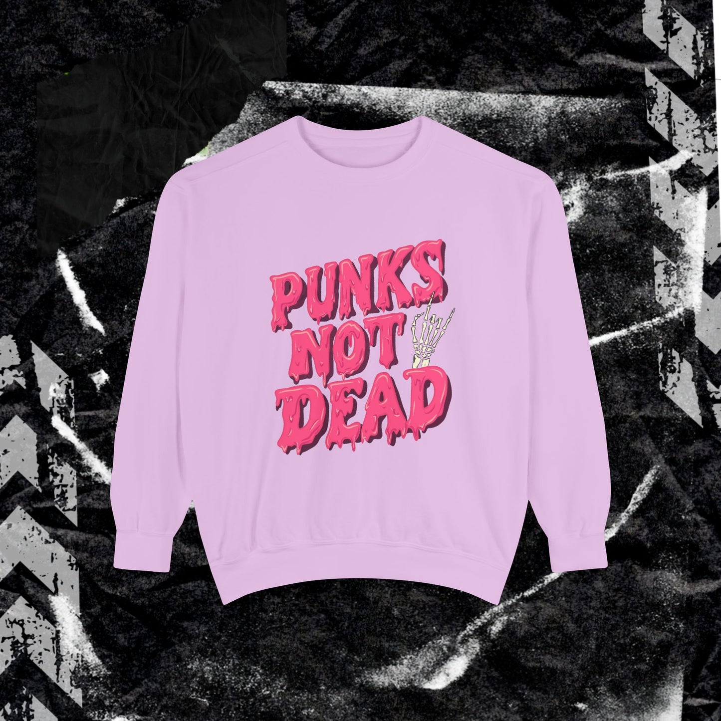 Punks Not Dead - Dyed Sweatshirt