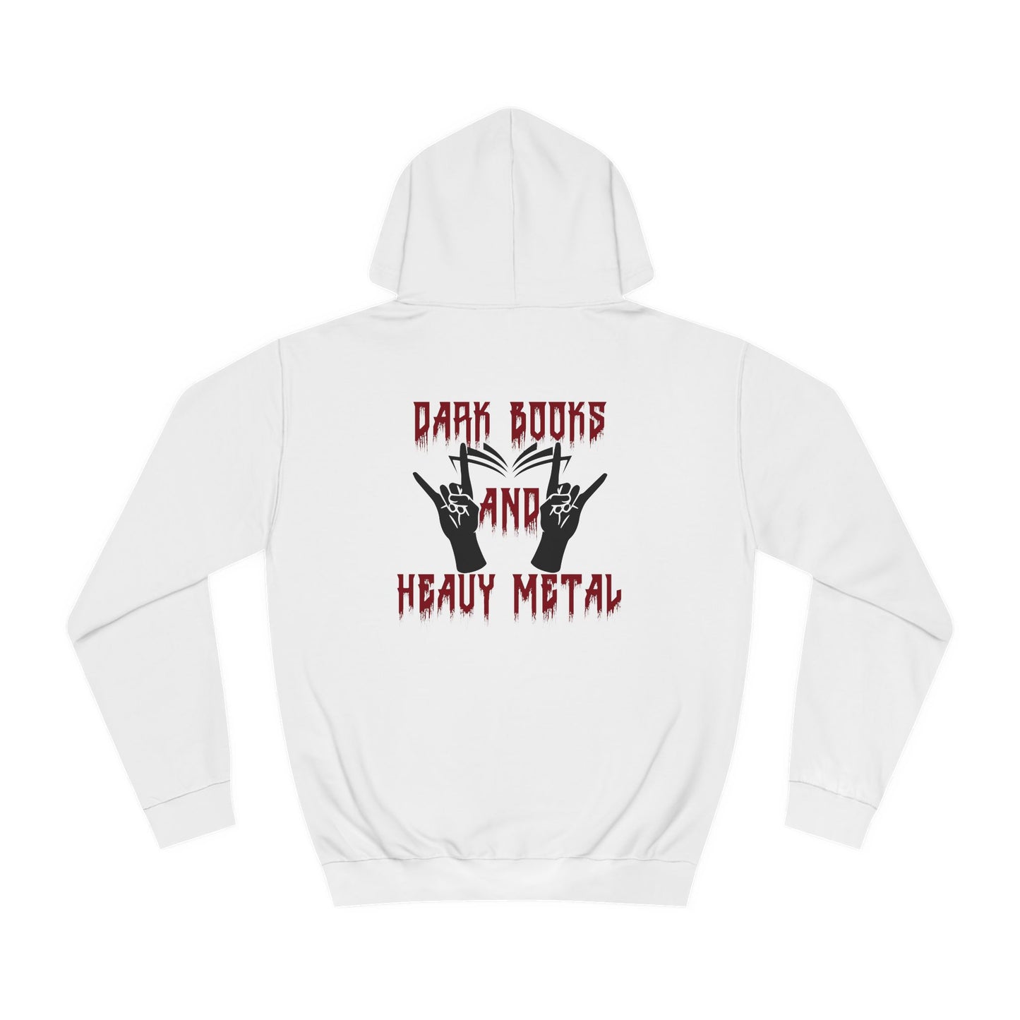 DARK BOOKS & HEAVY METAL - Unisex College Hoodie