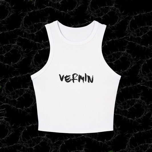 VERMIN - Women's Micro Rib Racer Tank Top