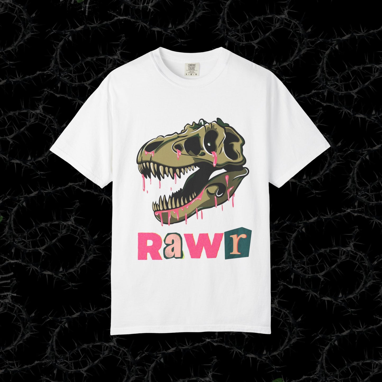 RaWr - Unisex Garment-Dyed T-shirt.
