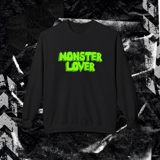 Monster Lover - Unisex Midweight Softstyle Fleece Crewneck Sweatshirt