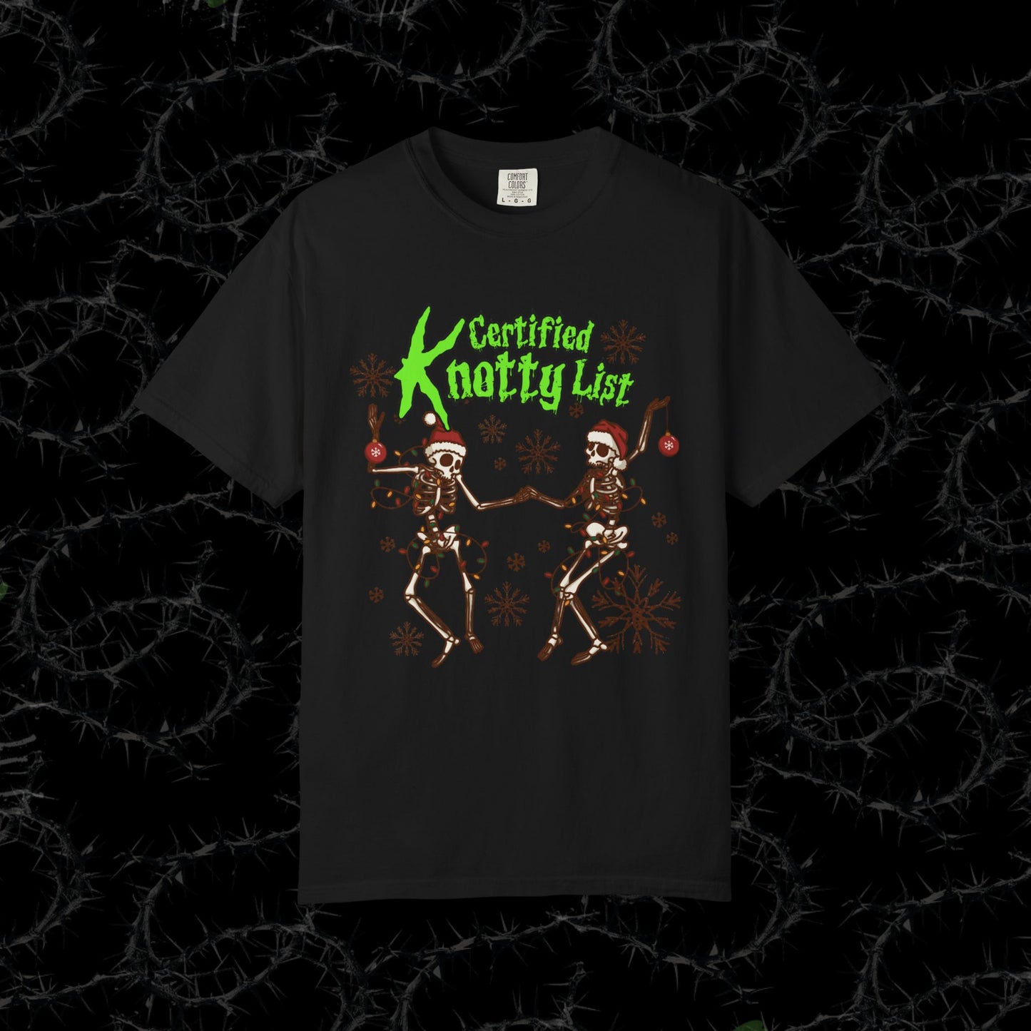 CERTIFIED KNOTTY LIST - Unisex Garment-Dyed T-shirt