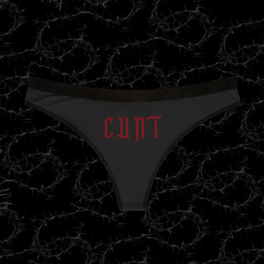 CUNT - Women's Thongs (AOP)