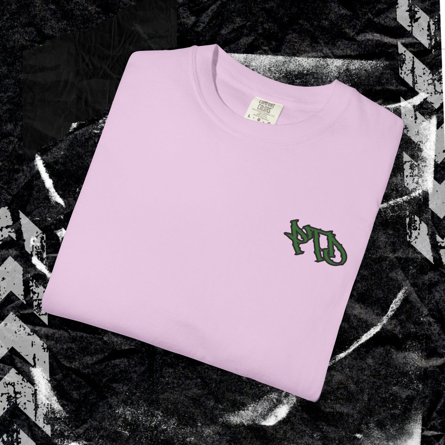 SHUT UP OR KNUCKLE UP - Unisex Garment-Dyed T-shirt.