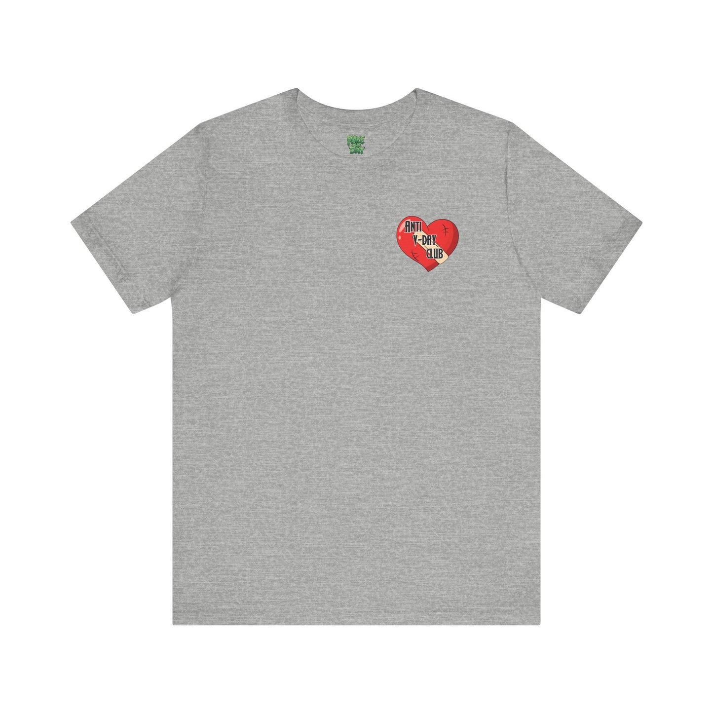 Anti V-Day Club - Unisex Jersey Short Sleeve Tee