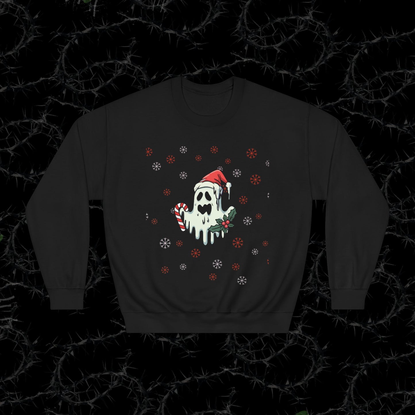 CHRISTMAS HAUNTING - Unisex DryBlend® Crewneck Sweatshirt