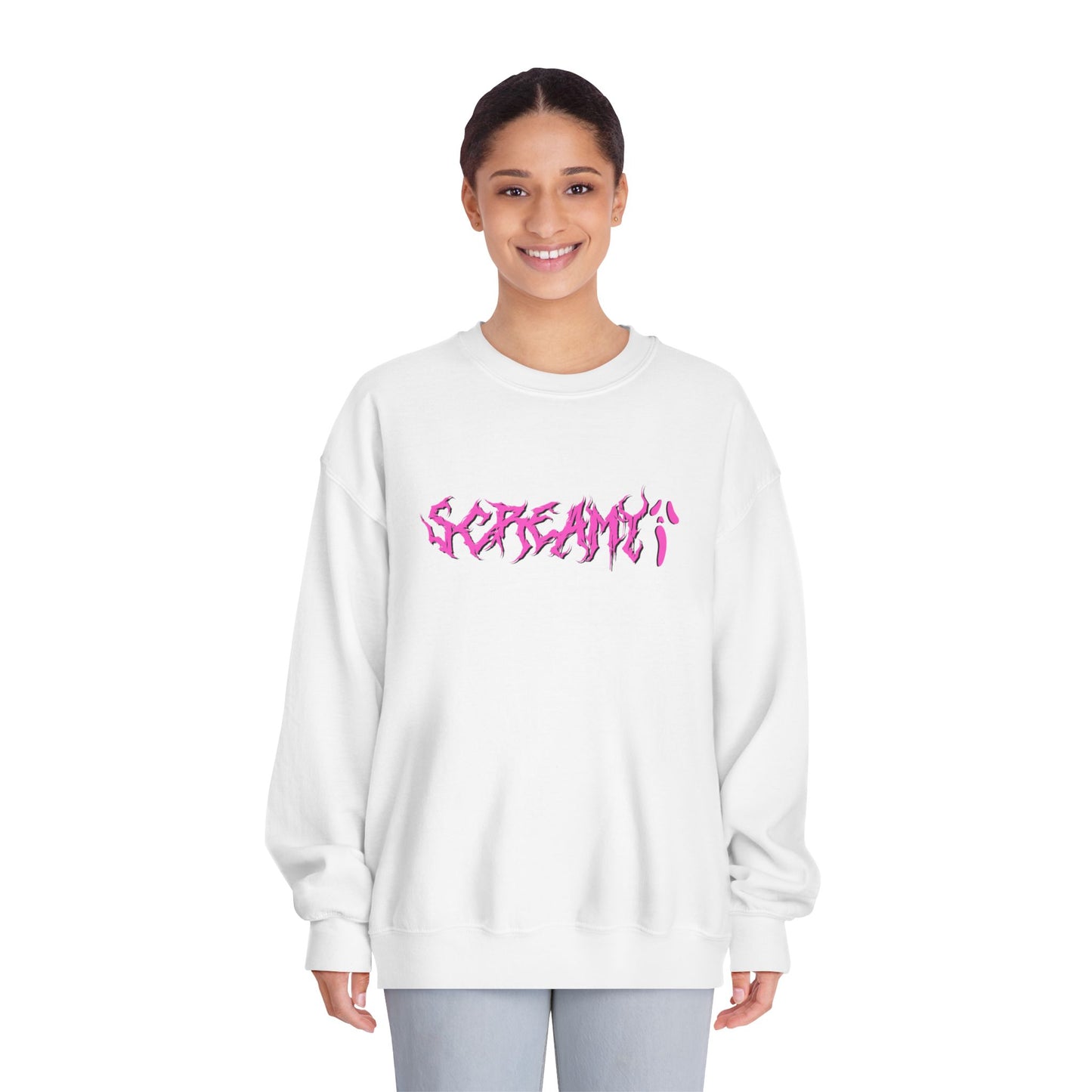 SCREAMY - PTD READERS SOCIETY- Unisex DryBlend® Crewneck Sweatshirt