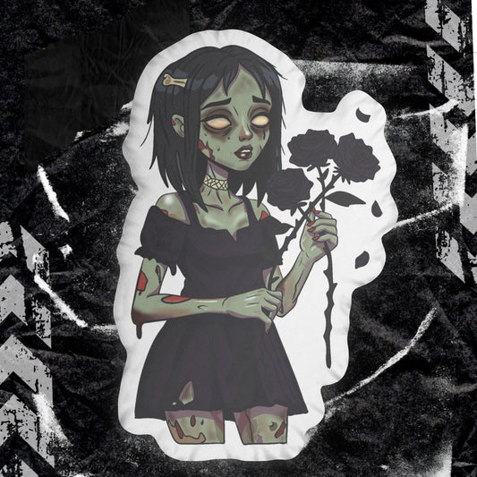 Prettiest Girl In the Graveyard - Custom Shaped Pillows