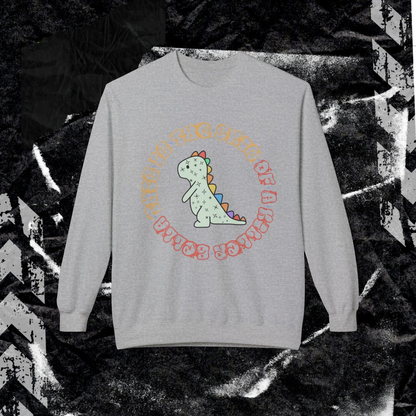 This is the Skin of A Killer Bella - Unisex Midweight Softstyle Fleece Crewneck Sweatshirt