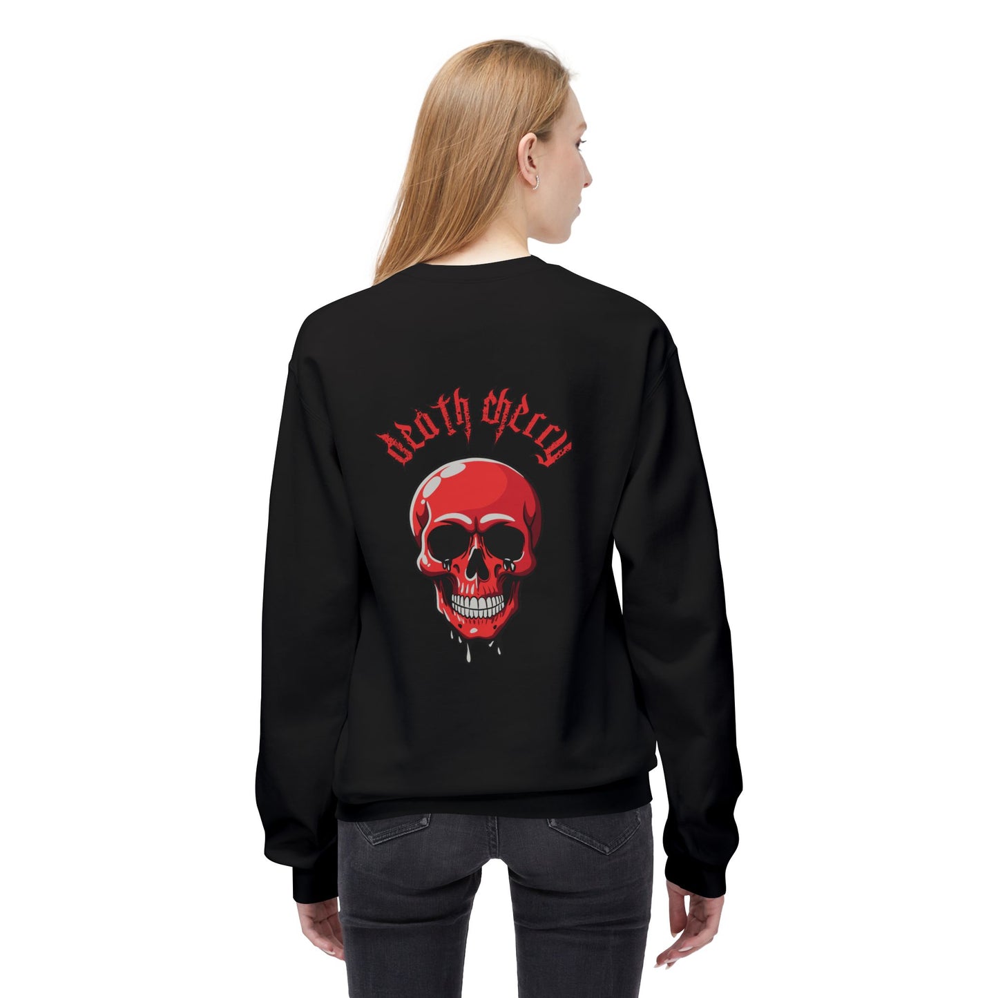 Death Cherry - Unisex Midweight Softstyle Fleece Crewneck Sweatshirt