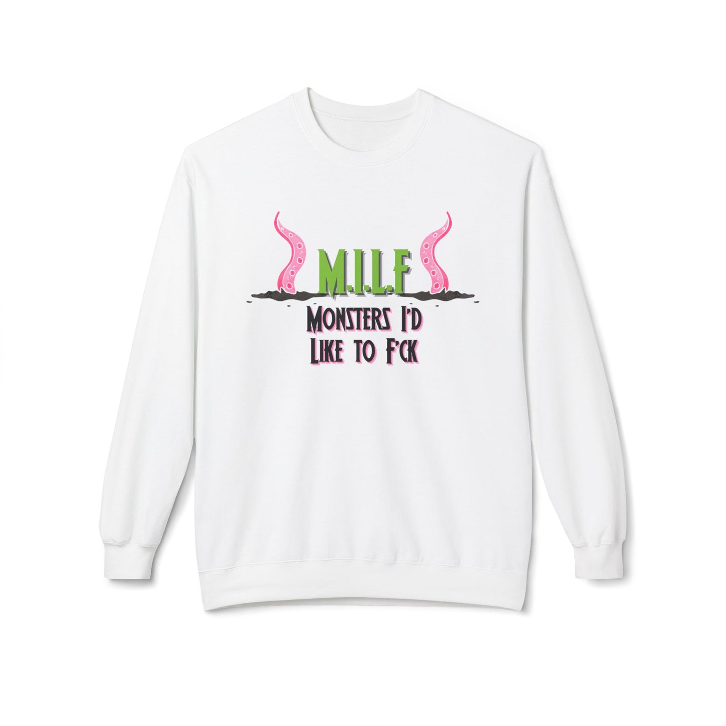 M.I.L.F. - Unisex Midweight Softstyle Fleece Crewneck Sweatshirt