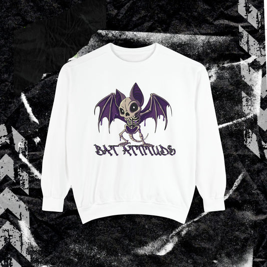 Bat Attitude - Dyed Sweatshirt