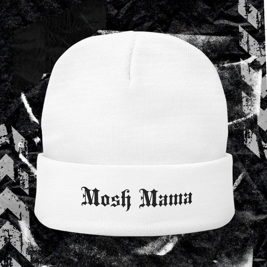 Mosh Mama - Knit Beanie (Embroidery)