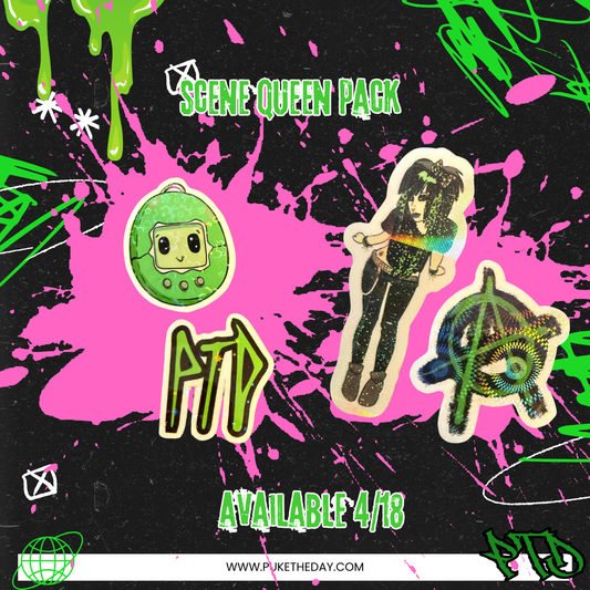Scene Queen Sticker Pack