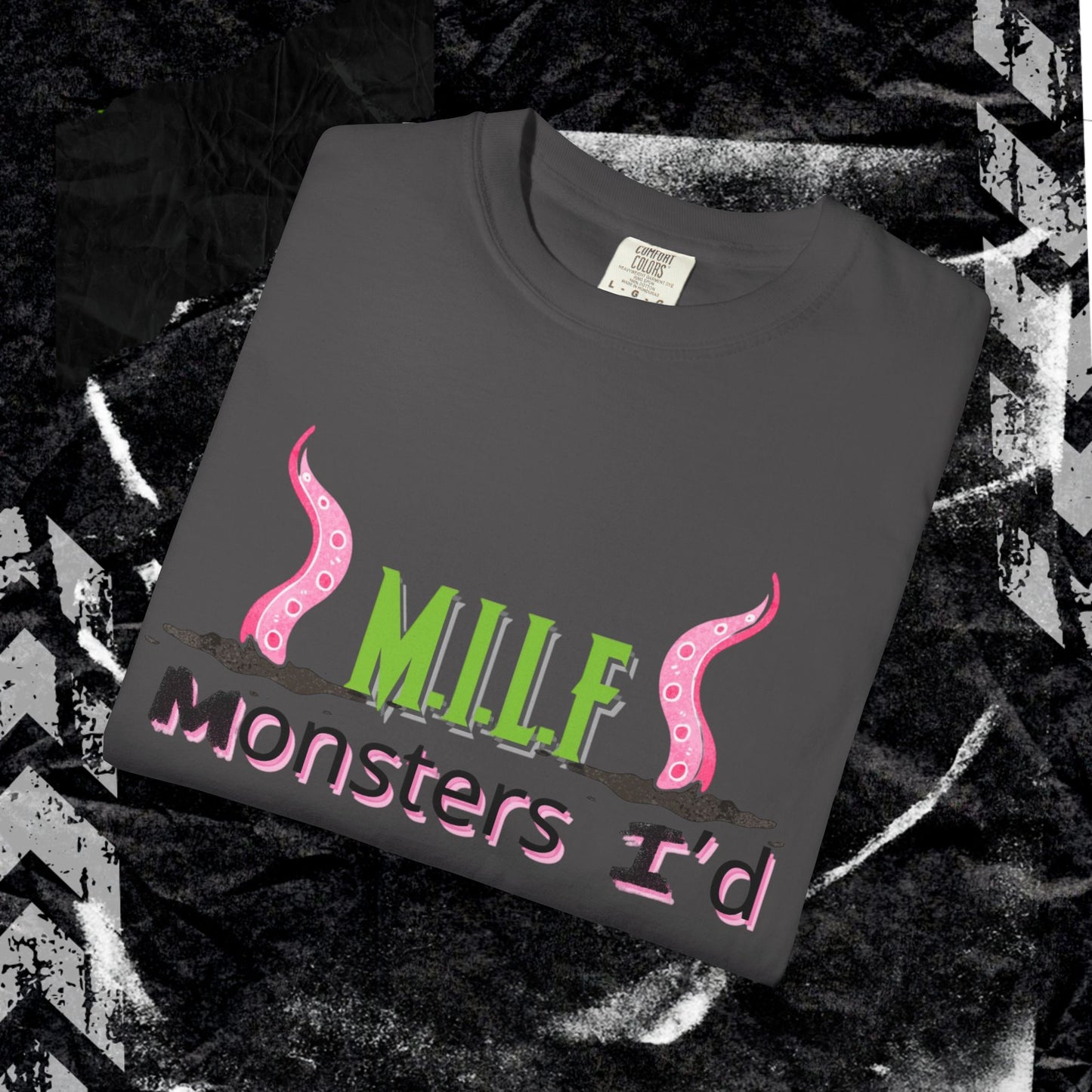 M.I.L.F. - Unisex Garment-Dyed T-shirt.