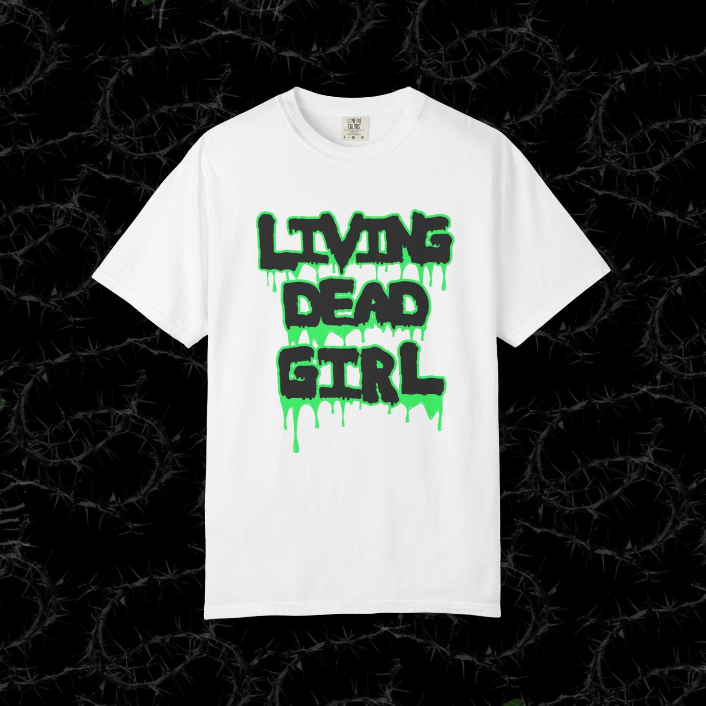 Living Dead Girl - Unisex Garment-Dyed T-shirt.