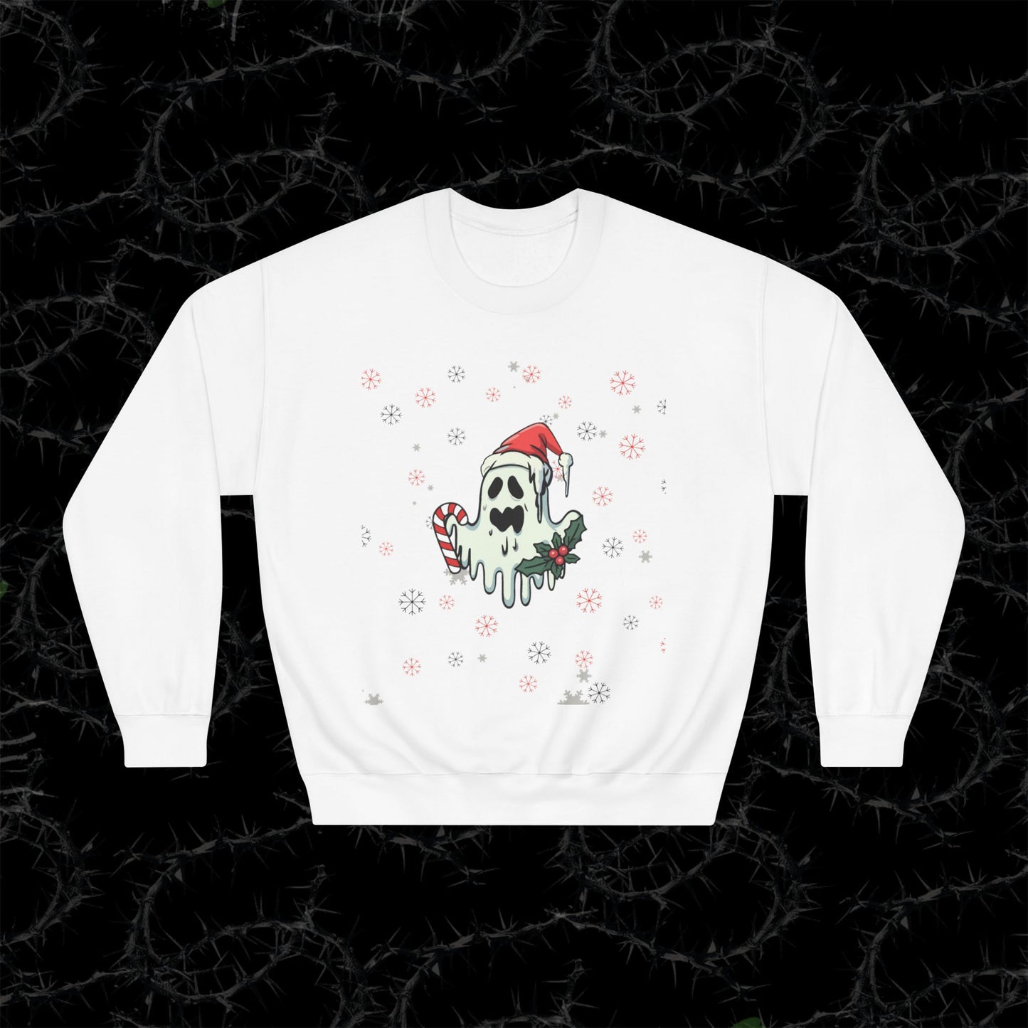 CHRISTMAS HAUNTING - Unisex DryBlend® Crewneck Sweatshirt