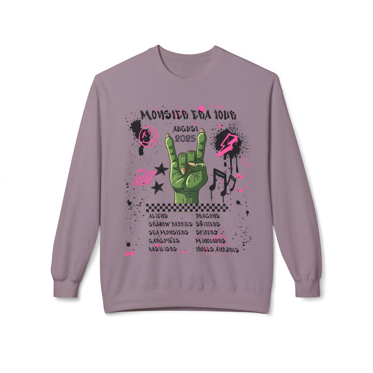 MONSTER ERA TOUR - Unisex Midweight Softstyle Fleece Crewneck Sweatshirt